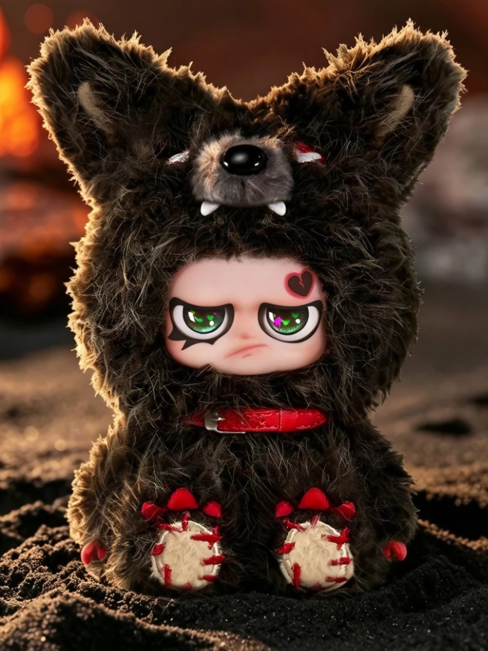 DOKUNO Battle in Jungle Series Plush Pendant Blind Box "Hound Dog"
